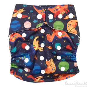 Fancypants Basics Pocket Nappy Space Dino