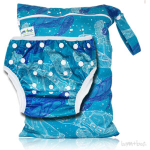 Swim Nappy & Wetbag Combo - Large