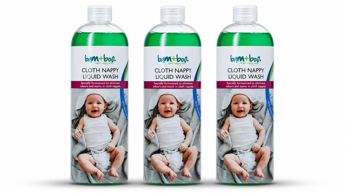 Bamboo Baby Super Nappy Wash 3 pack
